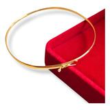 Bracelete Boleado 2mm Ouro 18k/0,750 - 19cm