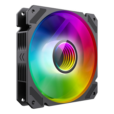 Fan Cooler Argb Fn-12rainbow-c9-infinity Bk 1-fan