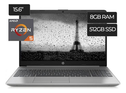 Notebook Hp 255 G9 Ryzen 5 5625u 8gb Ram 512gb Ssd 15.6  Radeon Graphics