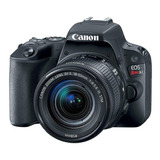  Canon Eos Rebel Kit Sl2 18-55mm Is Stm Dslr Cor  Preto