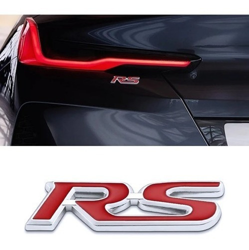Logo Emblema Adhesivo Rs Auto Tunig Universal 
