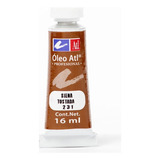 Pintura Óleo Atl T-14 Tubo Blister 40 Ml Colores Color Del Óleo Siena Tostada No 231