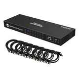 Conmutador Inteligente, 8 Cables Kvm/hdmi/16 Puertos