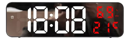 3d Digital Led Reloj Decorativo De Pared Recargable Batería