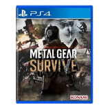 Jogo Metal Gear Survive - Ps4