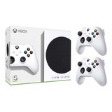 Console Xbox Series S 512gb Ssd Com 2 Controles Brancos