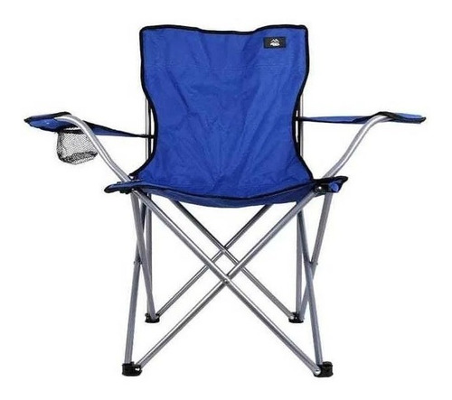 Silla Alpes Director Plegable Camping Apoya Brazos 120 Kg