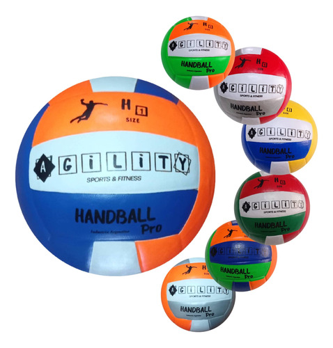 Pelota Handball N1 Cuero Sintetico Balonmano Secundaria H1