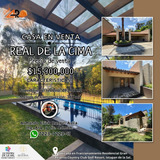 Venta Casa Real De La Cima En Uno De Los Fracc Más Exclusivos Del País Con Alberca Climatizada, Jardín Enorme Y A Pie De Campo De Golf En Fracc Rancho San Diego Ixtapan De La Sal Edomex