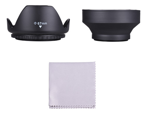 Parasol 7d T6s Con Tela 80d Para Lentes Canon Eos 77d 90d