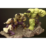 Hulk Diorama  - Stl Para Impresion 3d