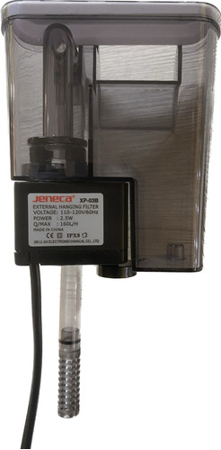 Filtro Externo Xp 03 160l/h Jeneca Aquario Até 35litros