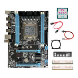 Placa Madre X79+cpu E5 2620 V2+2 X Ddr3 4g Recc Ram+cable Sw