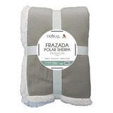 Frazada Polar Sherpa Premium Lisa 1,5 Plaza - Doral