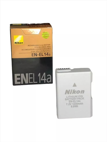 En-el14a Para Nikon D5500 Bat-eria Original Nova