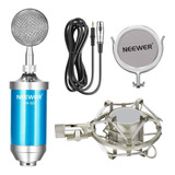 Microfono Condensador De Estudio Podcast Youtube