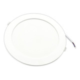 Plafón Led 20w Circular Para Embutir Luz Calida Fria Tbcin Color Blanco