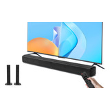 Barras De Sonido Bluetooth Para Tv Con Subwoofer Doble, Sist