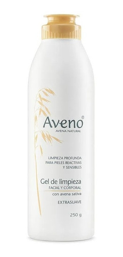 Aveno Gel De Limpieza Facial Y Corporal Extra Suave 250g