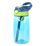 Botella Infantil Plastico Tritan Pico Sorbete Irrompible Ful Color Azul