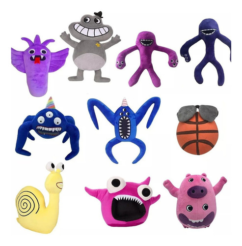 Peluche Banban Garden Of Game Monster De 10 Piezas