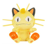 Peluche Videojuego Pokemon Escarlata Pikachu Meowth 25cm