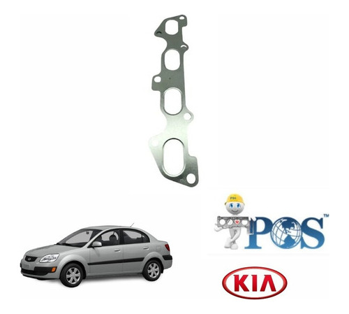 Empacadura Escape Kia Rio 1.5 Foto 4