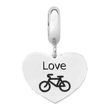 Berloque Prata Love Bicicleta Encanto