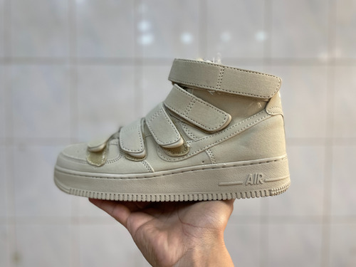 Tenis Air Force Billie Beige Bota Niños