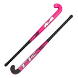 Palo Hockey Tk Junior Fibra De Vidrio Cesped Control Bow Color Rosa 34 Talle 34