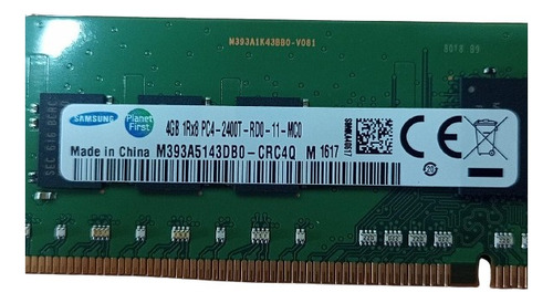 Memoria Samsung Ddr4 4gb 1rx8 2400t M393a5143db0-crc4q- Novo