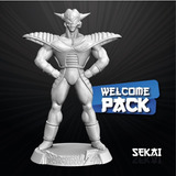 Archivo Stl Impresión 3d - Dragon Ball - Fuerza Ginyu Pack