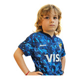 Camiseta Argentina Imago 2023 Rugby Niños Talles 8 10 12 14