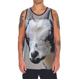 Camiseta Regata Unissex Animal Cabra Cabrito Bode Fazenda 11