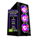 Pc Gamer Fácil Intel I5 11400f 16gb Rtx 2060 6gb Ssd 960gb