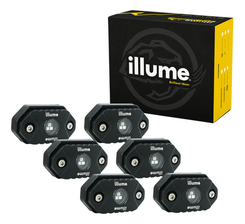 Faro White Rock Light Kit  Led Illume Mammoth Jeep Rzr Moto