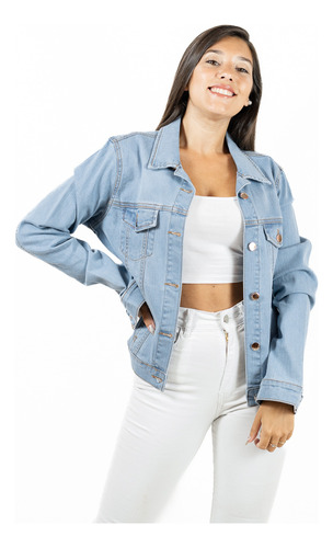 Campera De Jean Mujer