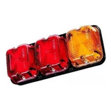 Faros Traseros Triple (rojo-rojo-ambar) X Juego Baiml 634tt