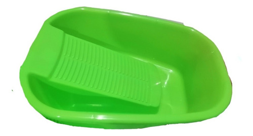 8 Pza Lavadero De Plástico Portátil Ropa Con Tina Practico Color Verde Limon