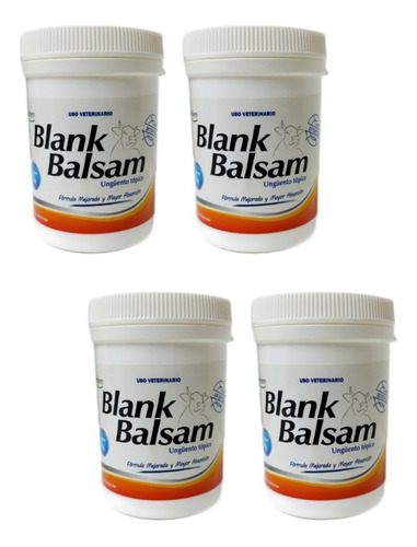 4 Pomadas Vaca Blank Balsam Ungüento Tópico 100g Tip Mamisan