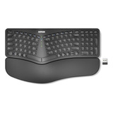 Arteck Teclado Ergonmico Dividido Con Mueca Acolchada Y Repo