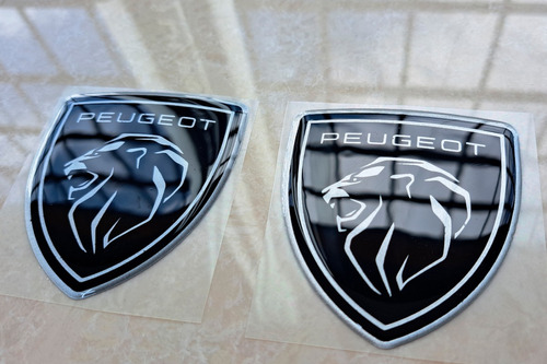 Logo Peugeot En Resina Flexible 7 Cm Designpro Foto 3