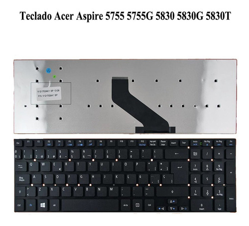 Teclado Acer Aspire 5755 5830 5830g 5830t  Envio Gratis Flex