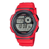 Reloj Casio Man Ae-1000w-4avdf Rojo