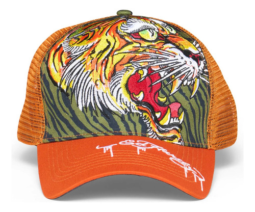 Gorra Ed Hardy Naranja