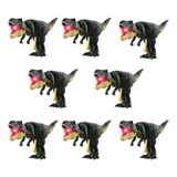 8pcs Juguetes Dinosaurio Trigger T Rex ,con Sonido