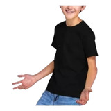 Polera De Algodón Manga Corta De Niños (unisex)