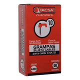 Grampas Sujeta Cable Tacsa N° 10 - Para Cable Chato - 50 U