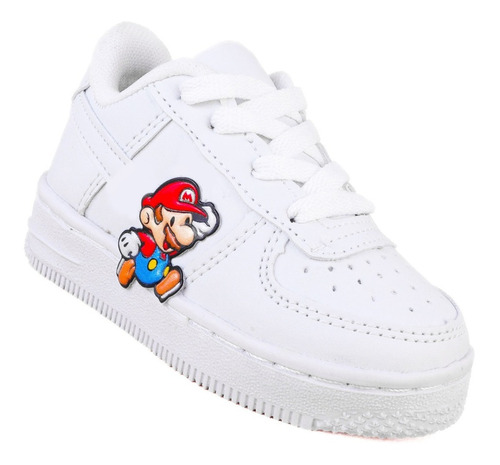 Tenis Escolares Cosido Mario Bros 037-bmb Arco Ortopedico