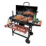 Asador De Carbón Tipo Barrill 70 Cm Parrilladas